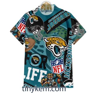 Jacksonville Jaguars Hawaiian Shirt and Beach Shorts2B2 pjoJu