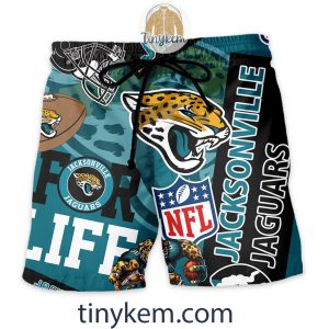 Jacksonville Jaguars Hawaiian Shirt and Beach Shorts2B3 Na1gd