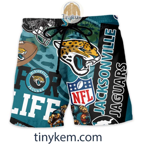 Jacksonville Jaguars Hawaiian Shirt and Beach Shorts