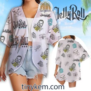 Jelly Roll Kimono Beach