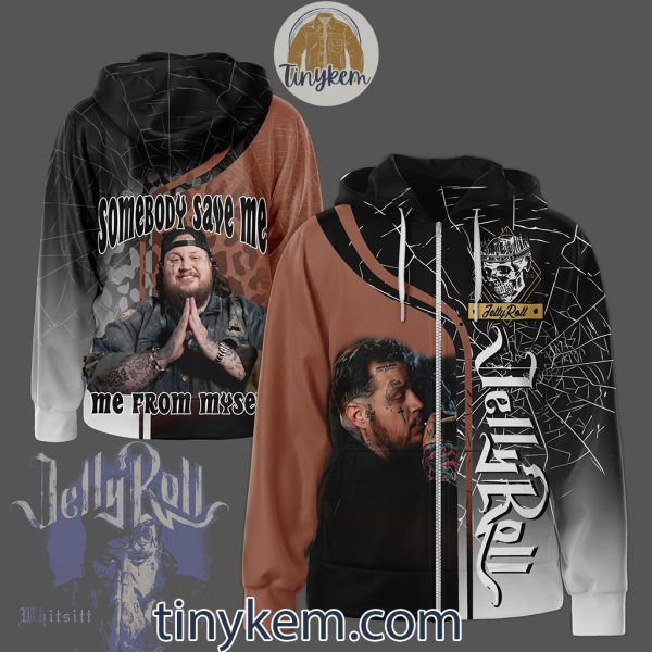 Jelly Roll Zipper Hoodie