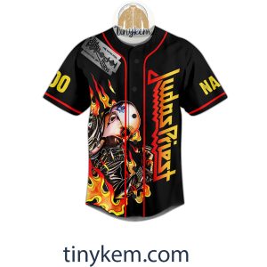 Judas Priest Customized Baseball Jersey Out In The Street Thats Where We Meet2B2 PXSqn