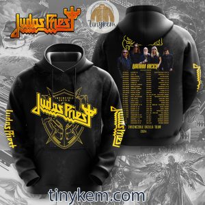 Judas Priest 40 Oz Tumbler: The nvincible Shield Tour 2024