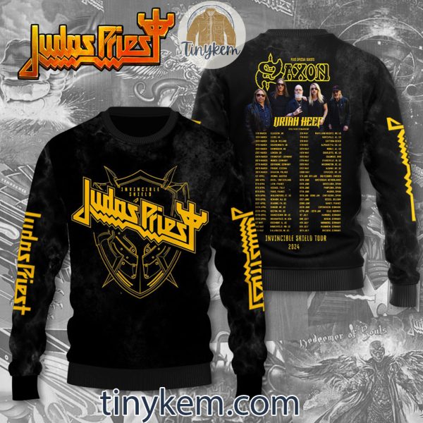 Judas Priest Invincible Shield Tour 2024 Tshirt