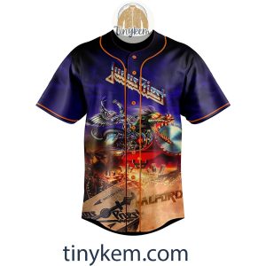 Judas Priest Invincible Shield Tour Customized Baseball Jersey2B3 ZiEAT