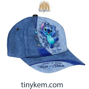 Just A Girl Who Loves Stitch Customized Classic Cap2B2 2sTpD