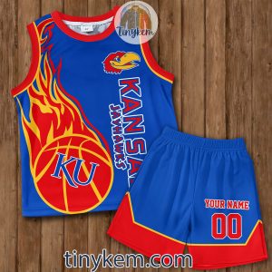 KU Jayhawks Customized Basketball Suit Jersey2B2 Ynbn9