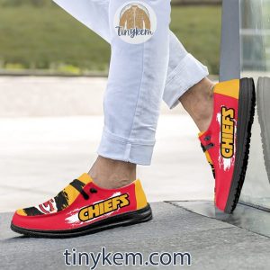 Kansas City Chiefs Dude Canvas Loafer Shoes2B11 91vRO