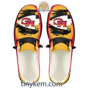 Kansas City Chiefs Dude Canvas Loafer Shoes2B5 lRclH