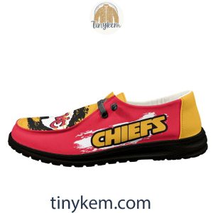 Kansas City Chiefs Dude Canvas Loafer Shoes2B8 tOJyB