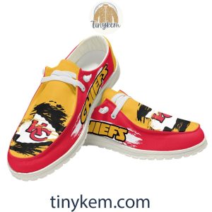 Kansas City Chiefs Dude Canvas Loafer Shoes2B9 zyE5h