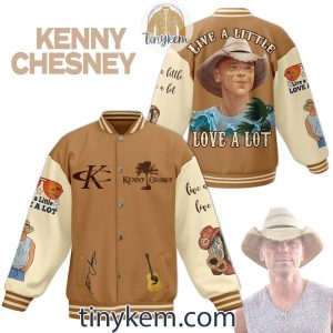 Kenny Chesney Baseball Jacket: Live A Little Love A Lot