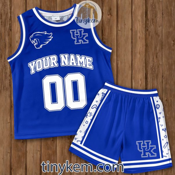 Kentucky Wildcats Customized Basketball Suit Jersey: Big Blue Nation