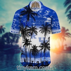 Kentucky Wildcats Summer Coconut Hawaiian Shirt2B3 sP0Ro