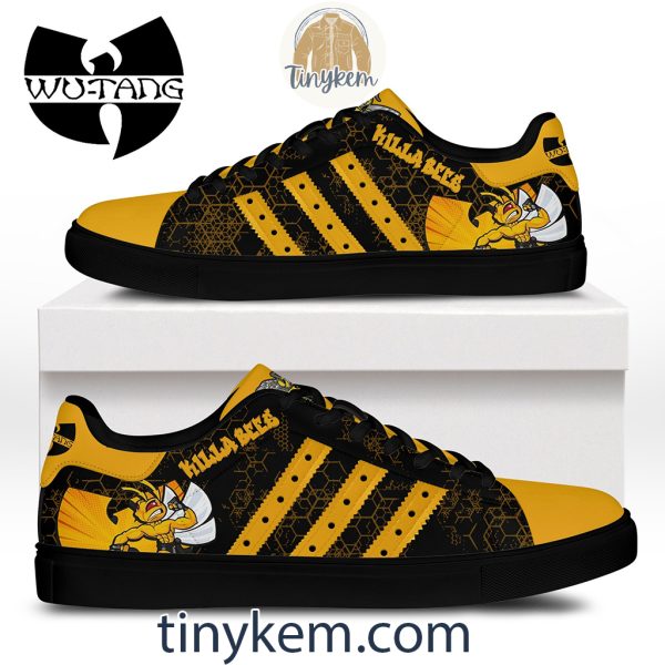 Killa Bees Wu-tang Clan Leather Skate Shoes