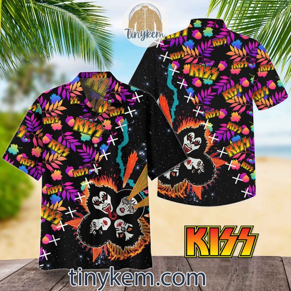 Kiss Band Hawaiian Shirt