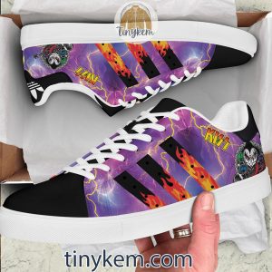 Kiss Leather Skate Low Top Shoes2B3 tVos9