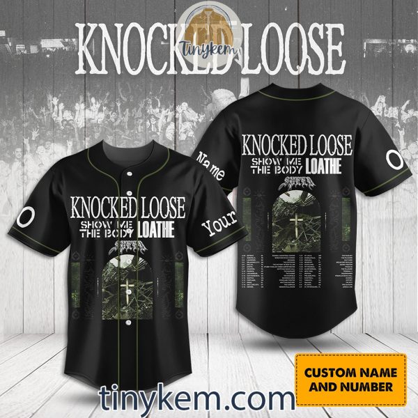 Knocked Loose Tour 2024 Customized Baseball Jersey