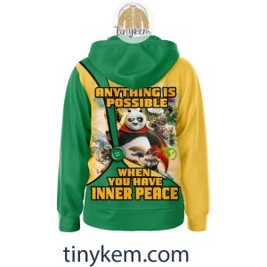 Kungfu Panda Zipper Hoodie Anything Is Possible When You Have Inner Peace2B3 r7Zg4