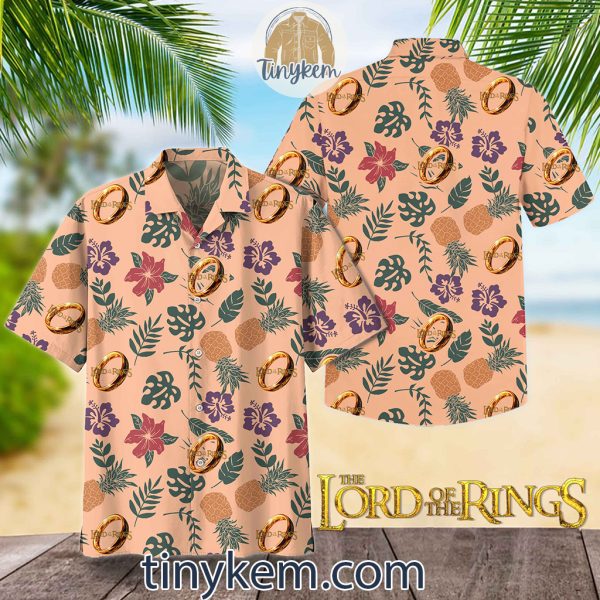 LOTR Topical Pineapple Hawaiian Shirt