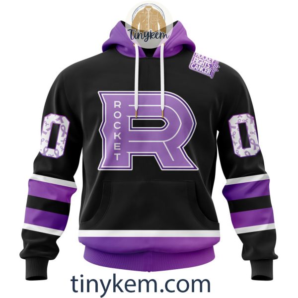 Laval Rocket Hockey Fight Cancer Hoodie, Tshirt