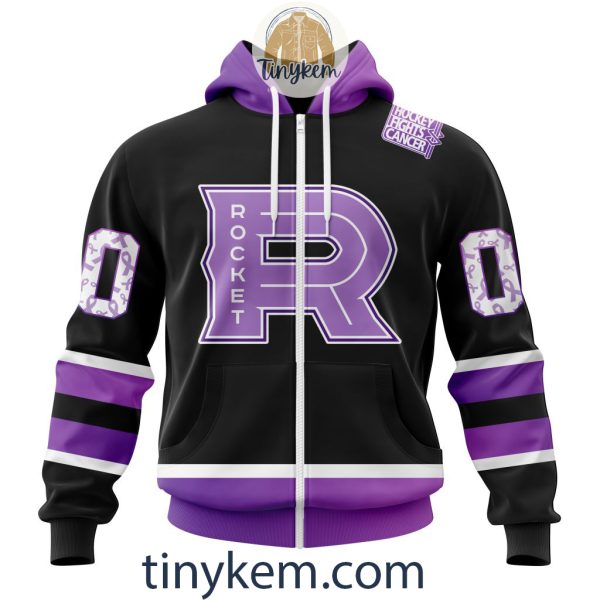 Laval Rocket Hockey Fight Cancer Hoodie, Tshirt