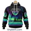 Manitoba Moose Hockey Fight Cancer Hoodie, Tshirt