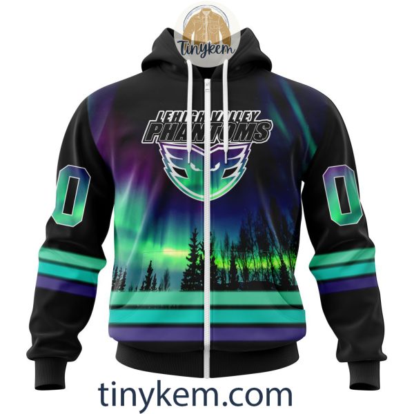 Lehigh Valley Phantoms Northern Lights Hoodie, Tshirt, Sweatshirt