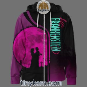 Lisa Frankenstein Zipper Hoodie