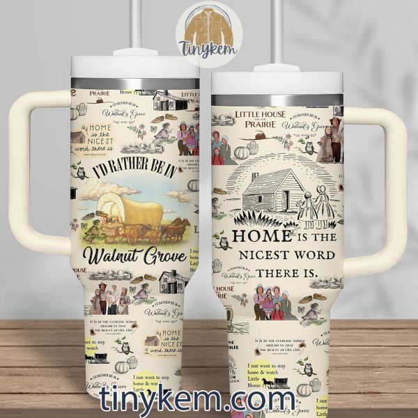 Little House on the Prairie 40 Oz Tumbler