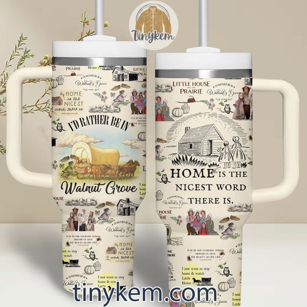 Little House on the Prairie 40 Oz Tumbler