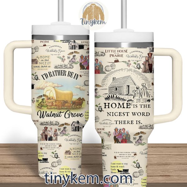 Little House on the Prairie 40 Oz Tumbler