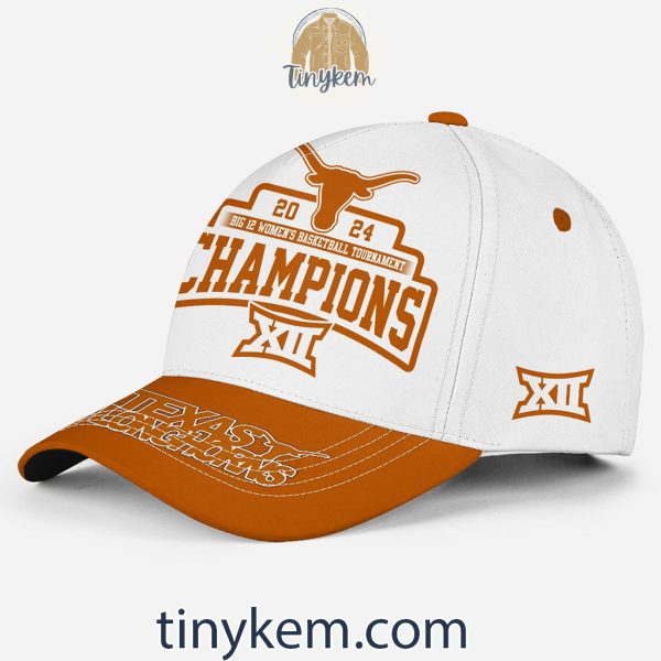 Longhorns 2024 Big 12 Women Basketball Champions Classic Cap