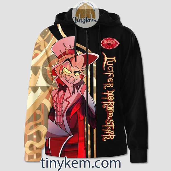 Lucifer Morningstar Zipper 3D Hoodie