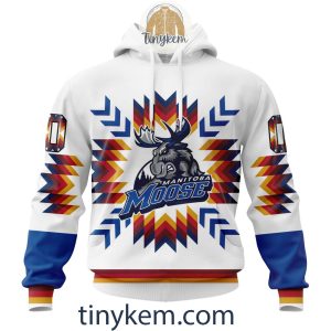 Manitoba Moose Hockey Fight Cancer Hoodie, Tshirt