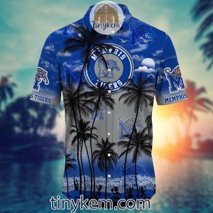 Memphis Tigers Summer Coconut Hawaiian Shirt2B2 9JTwp