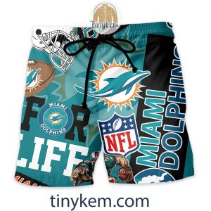Miami Dolphins Hawaiian Shirt and Beach Shorts2B3 Lnlin