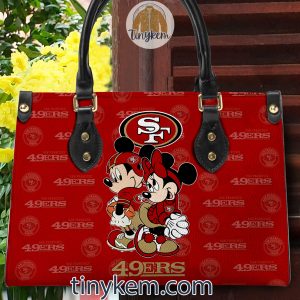 Mickey Niners Customized Leather Handbag2B2 tcNEx