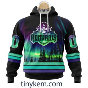 Milwaukee Admirals Northern Lights Hoodie, Tshirt, Sweatshirt