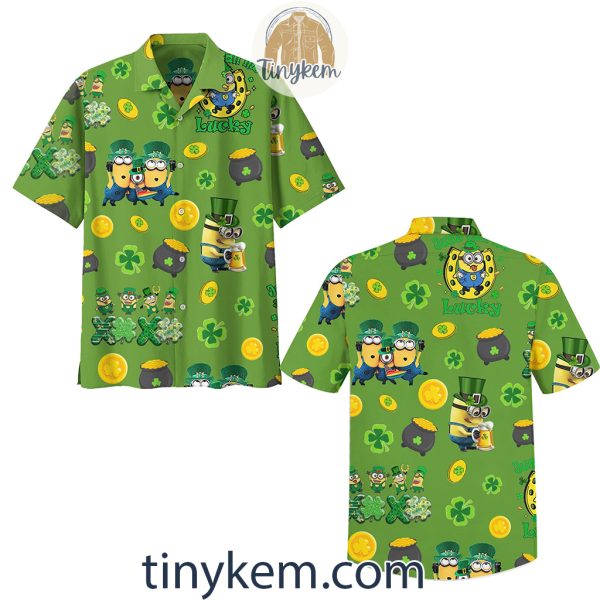 Minion ST Patrick Day Hawaiian Shirt