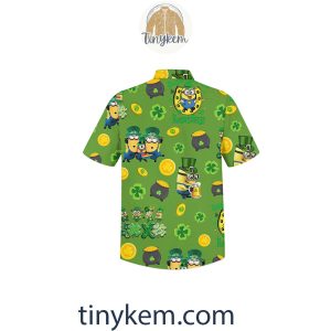 Minion ST Patrick Day Hawaiian Shirt2B6 Mk7GL