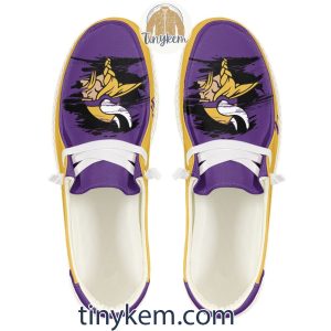 Minnesota Vikings Dude Canvas Loafer Shoes2B3 Uxwnf