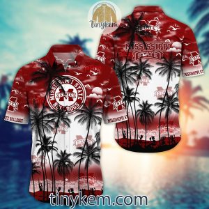 Mississippi State Bulldogs Summer Coconut Hawaiian Shirt