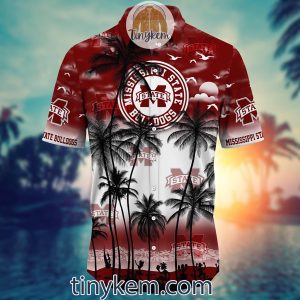 Mississippi State Bulldogs Summer Coconut Hawaiian Shirt2B2 6nKei
