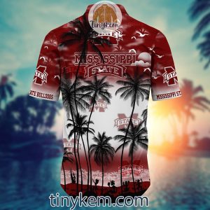 Mississippi State Bulldogs Summer Coconut Hawaiian Shirt2B3 NqwN4