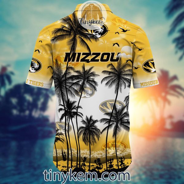 Missouri Tigers Summer Coconut Hawaiian Shirt