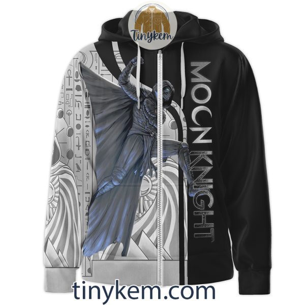 Moon Knight Marvel Zipper Hoodie