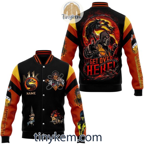 Mortal Kombat Baseball Jacket: Get Over Here