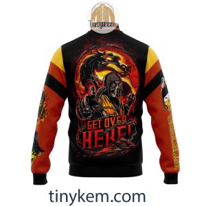 Mortal Kombat Baseball Jacket Get Over Here2B3 0wF2K