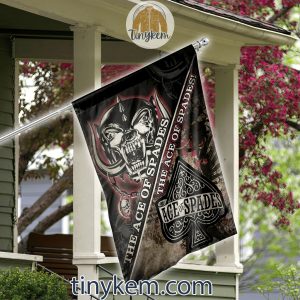 Motorhead The Ace Of Spades Garden House Flag